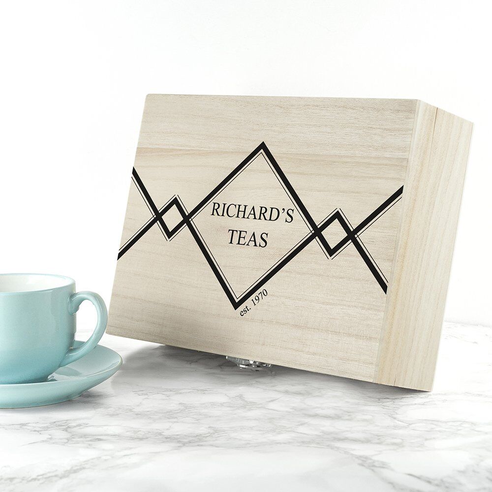 Personalised Tea Box – Gentleman’s Teas