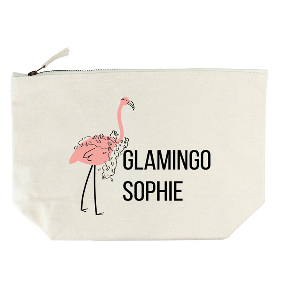 Personalised Wash Bag – Glamingo