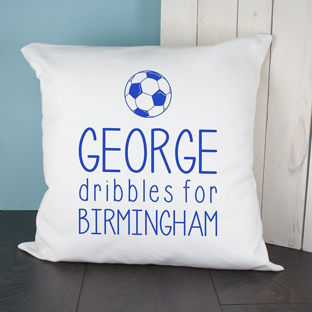 Personalised Cushion Cover – Football Club