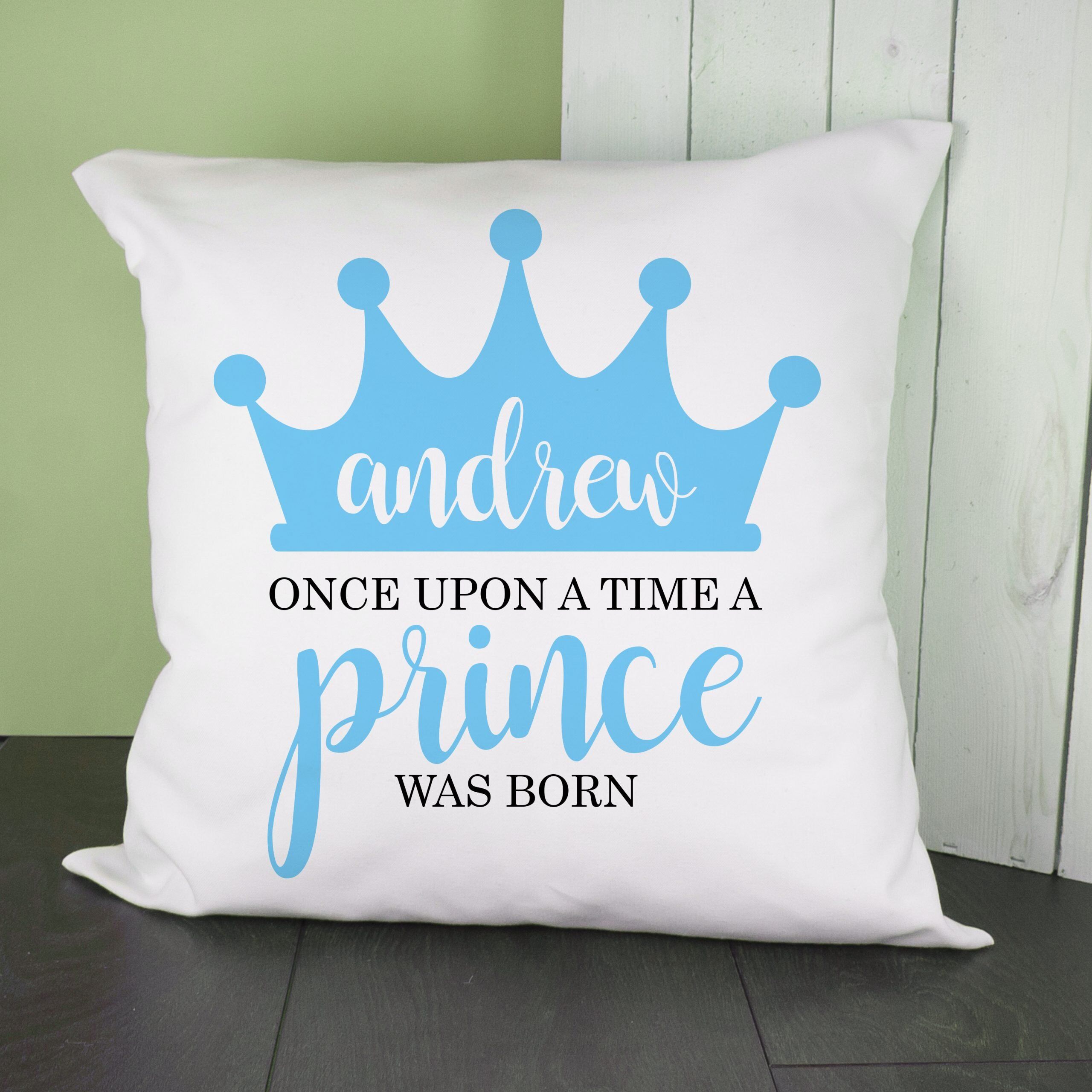 Personalised Cushion Cover – Prince