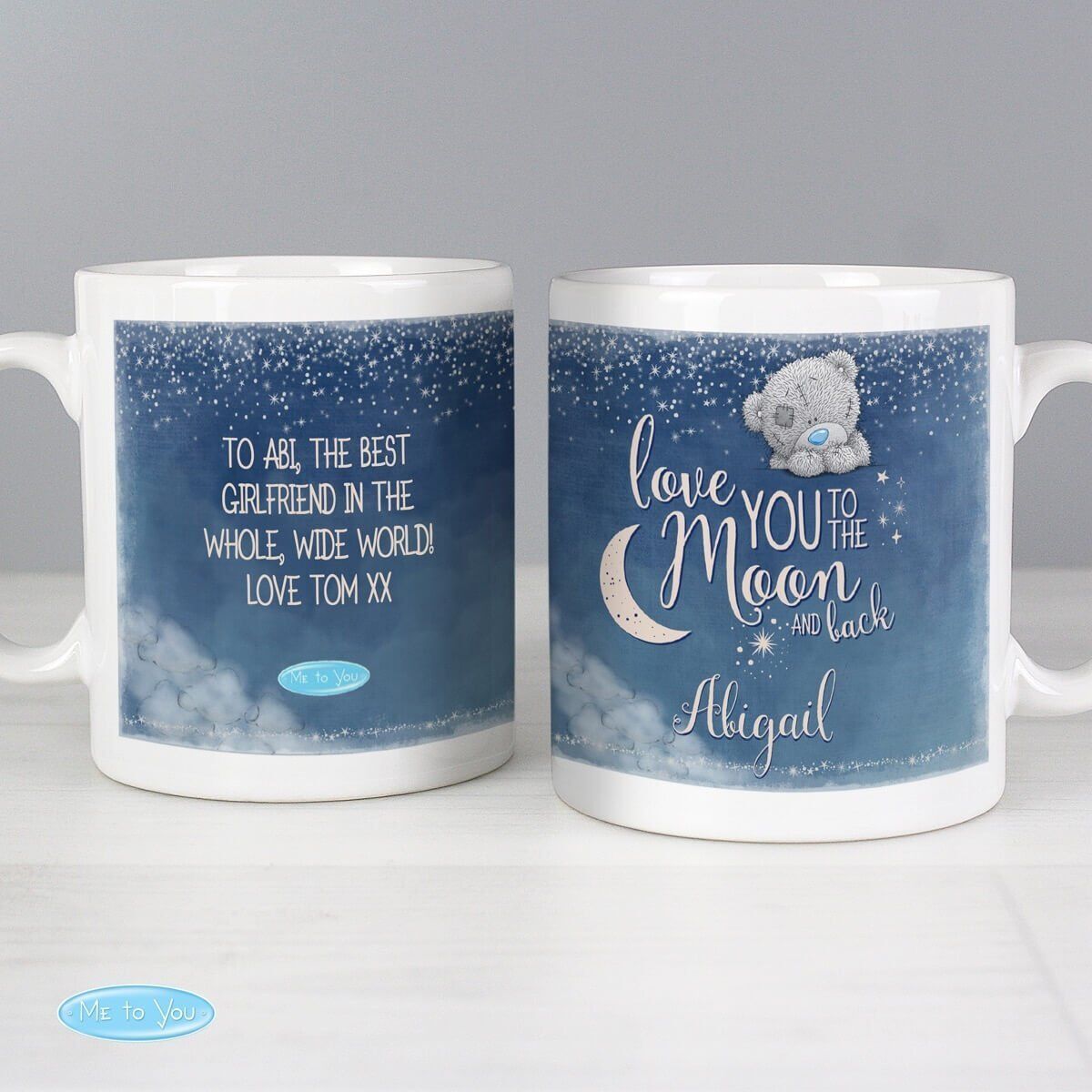 Personalised Me to You ‘Love You to the Moon and Back’ Mug