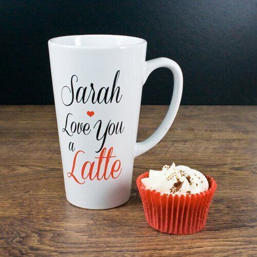 Personalised I Love You A Latte Latte Mug