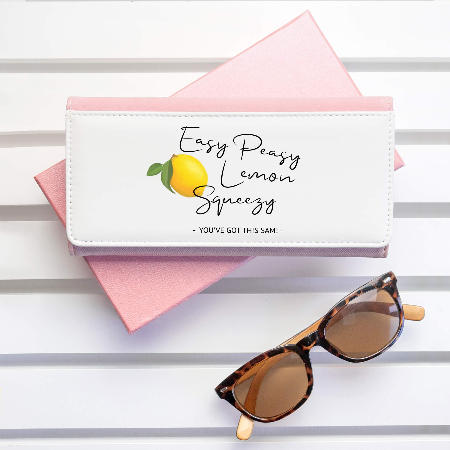 Personalised Wallet – Easy Peezy Lemon Squeezy