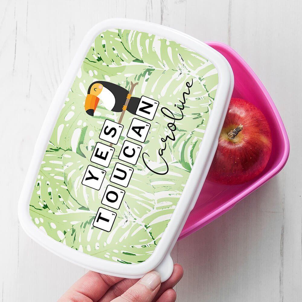 Personalised Lunch Box – Yes Toucan