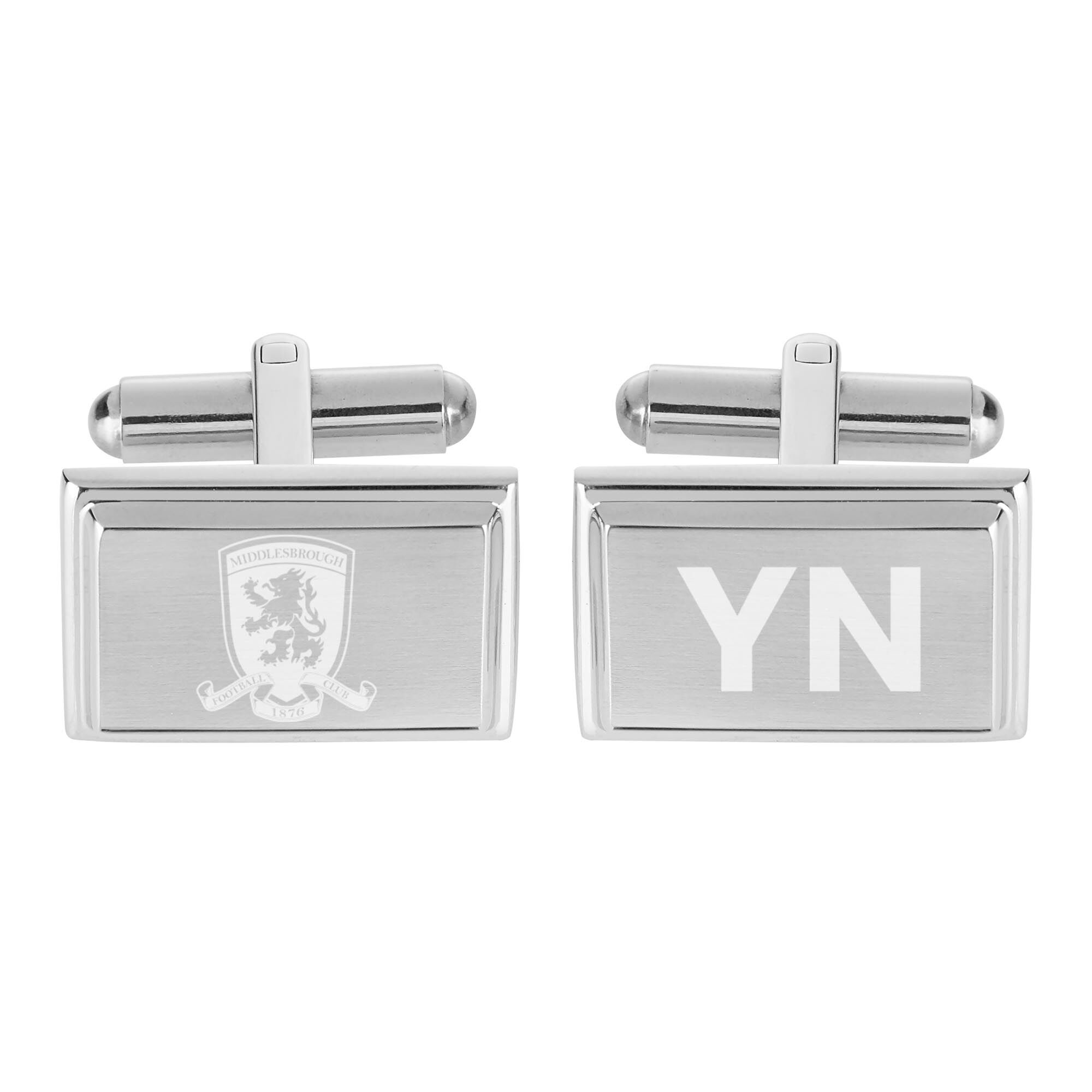 Personalised Middlesbrough FC Crest Cufflinks
