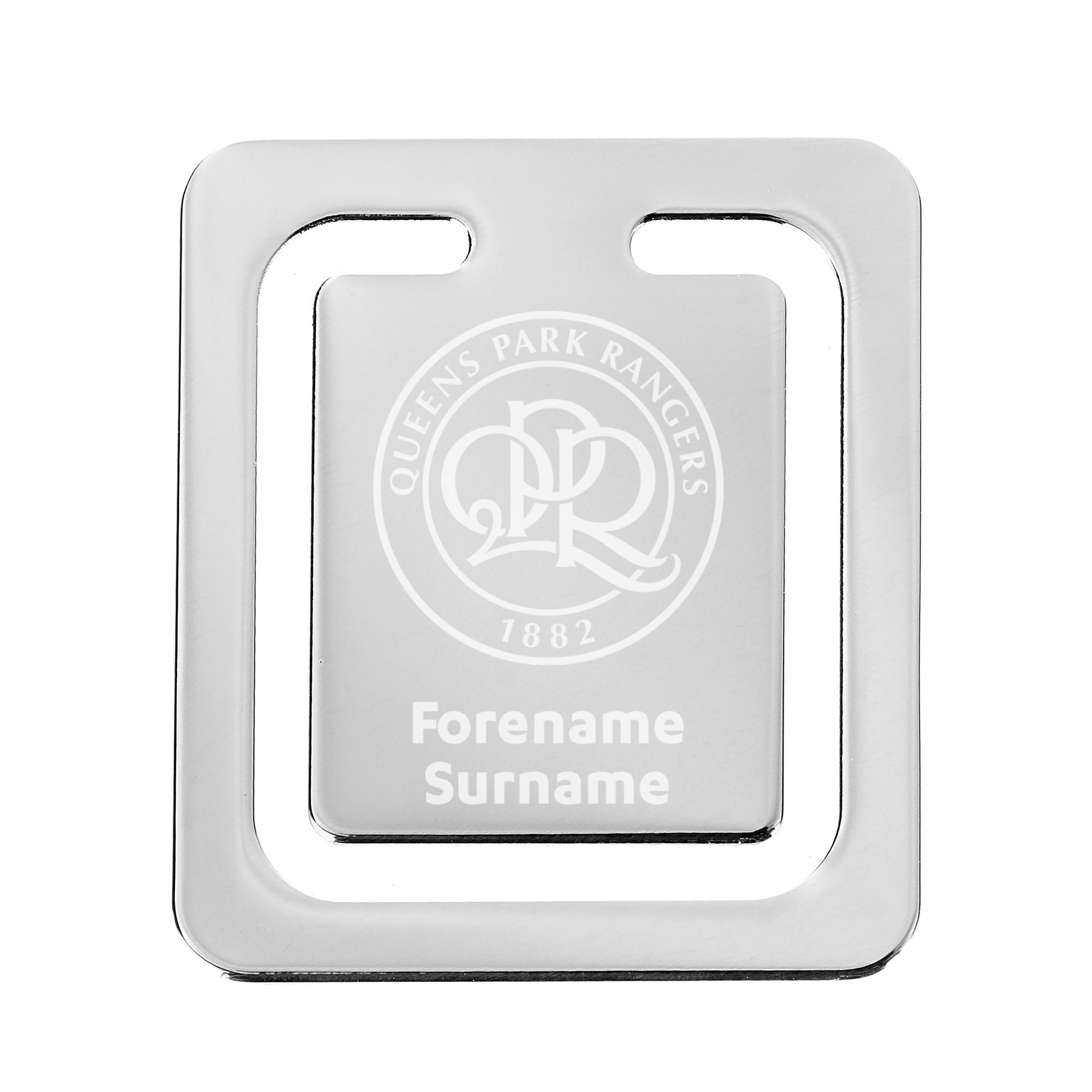Personalised QPR FC Crest Bookmark