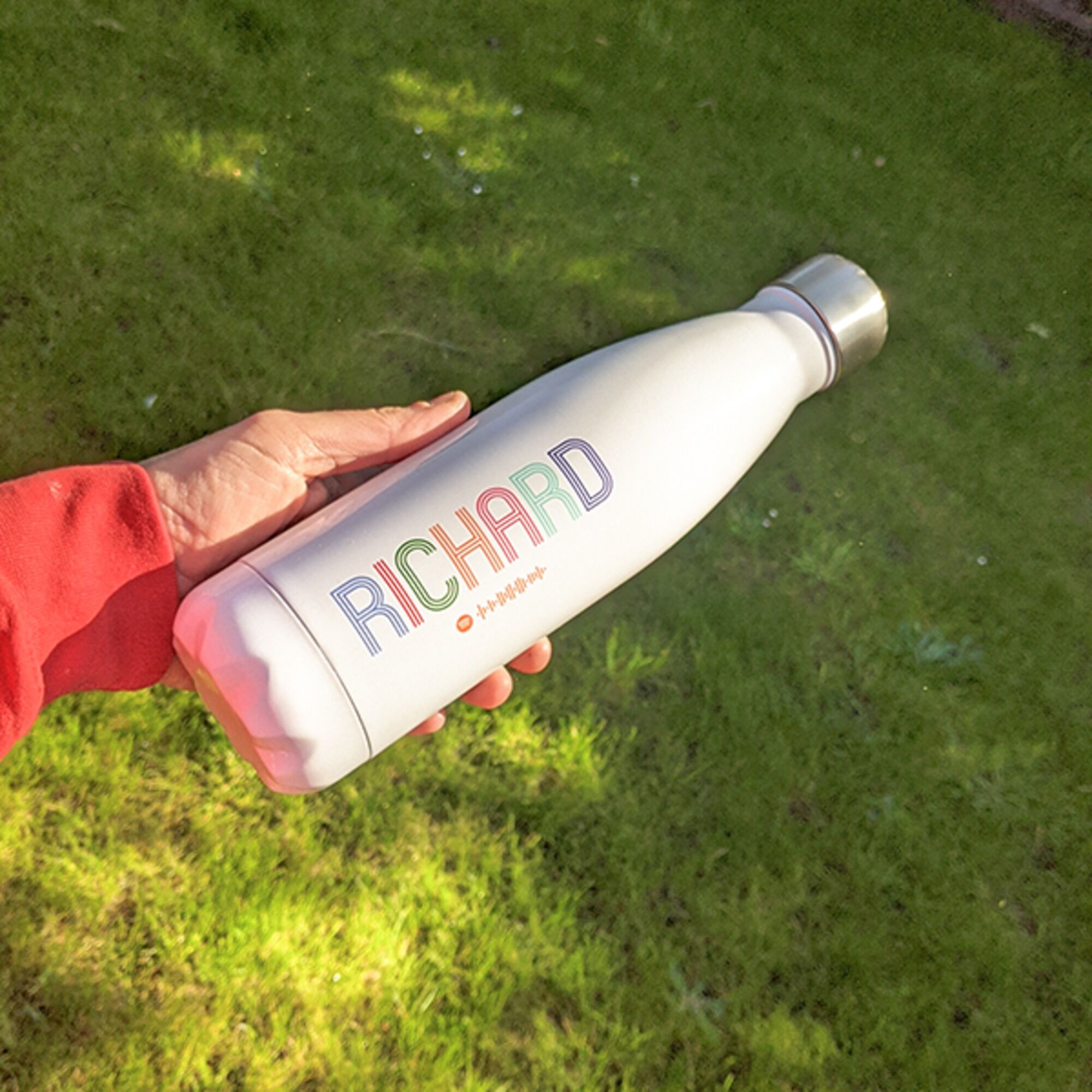 Personalised Water Bottle With Spotify Workout Playlist